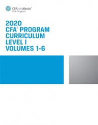 CFA Program Curriculum 2020 Level I Volumes 1-6 Bo...
