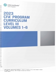 2023 CFA Program Curriculum Level III Box Set...